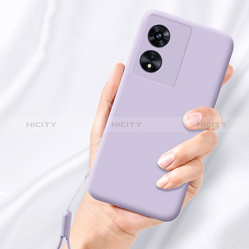 Custodia Silicone Ultra Sottile Morbida 360 Gradi Cover S03 per Oppo A1 Pro 5G