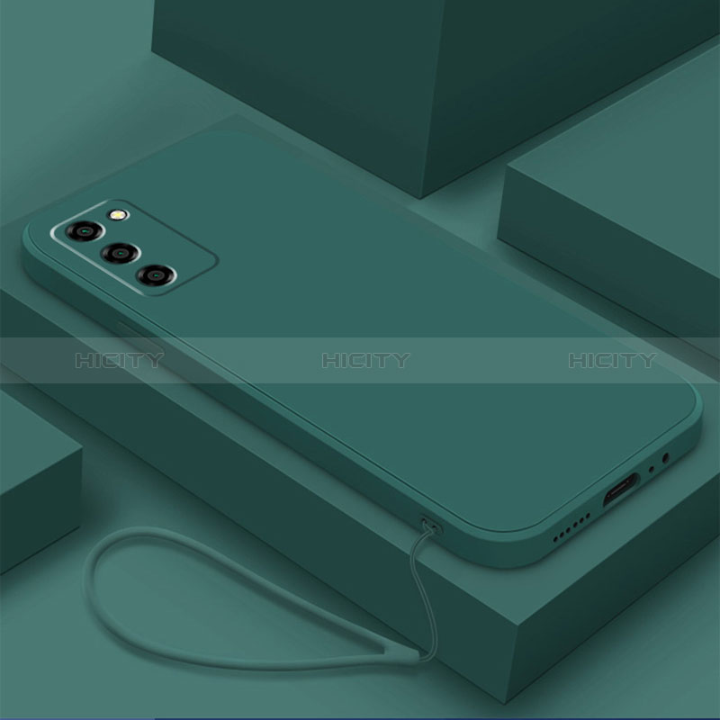 Custodia Silicone Ultra Sottile Morbida 360 Gradi Cover S03 per Oppo A56 5G Verde Notte