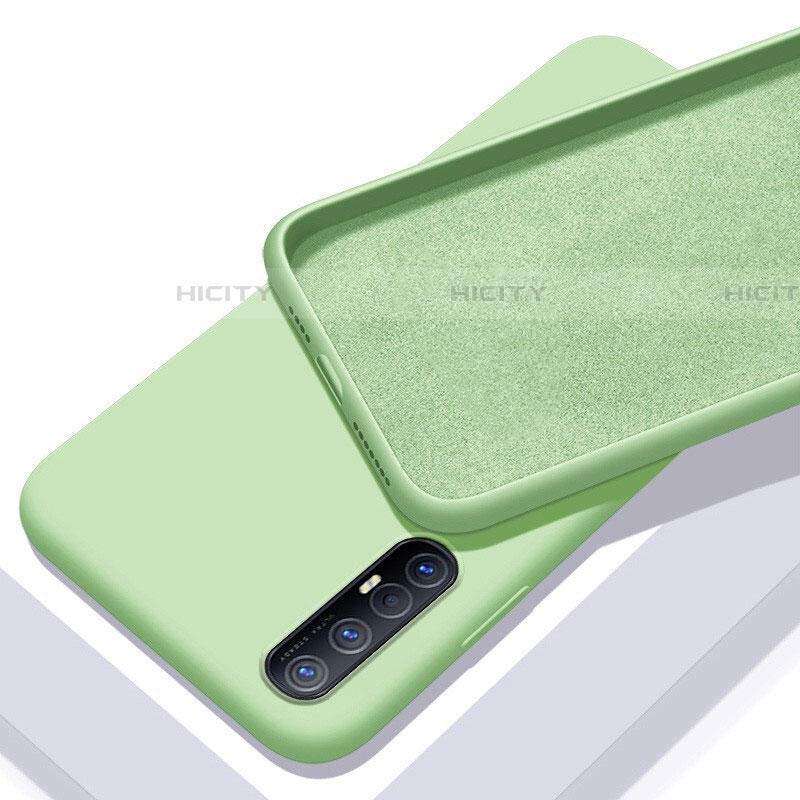 Custodia Silicone Ultra Sottile Morbida 360 Gradi Cover S03 per Oppo Find X2 Neo Verde