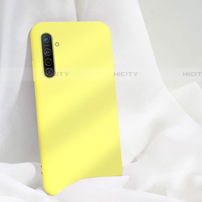 Custodia Silicone Ultra Sottile Morbida 360 Gradi Cover S03 per Oppo K5 Giallo