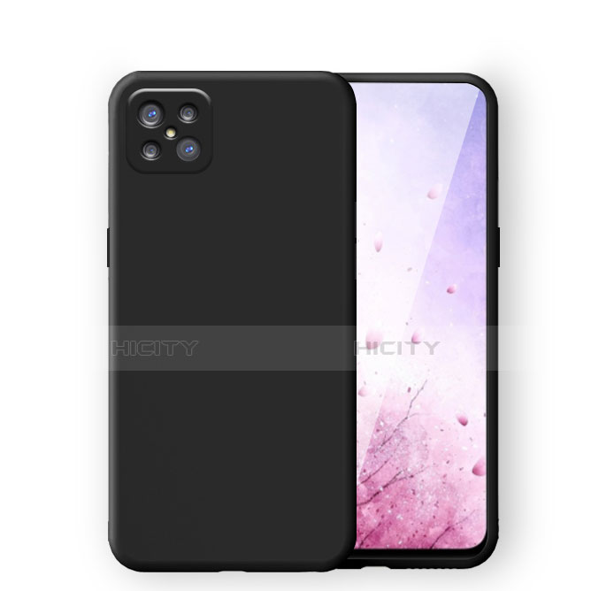 Custodia Silicone Ultra Sottile Morbida 360 Gradi Cover S03 per Oppo Reno4 Z 5G