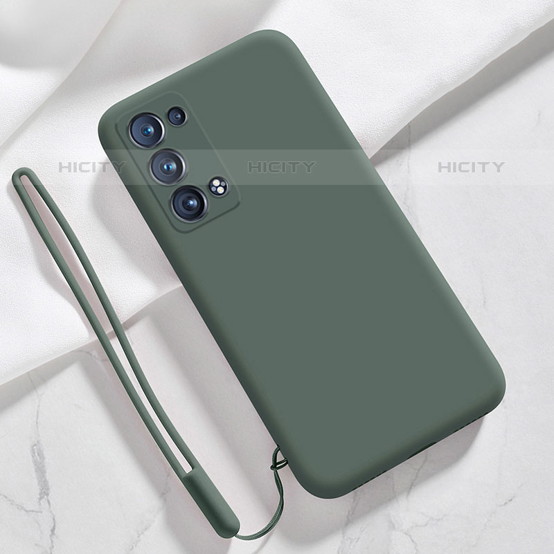 Custodia Silicone Ultra Sottile Morbida 360 Gradi Cover S03 per Oppo Reno6 Pro 5G