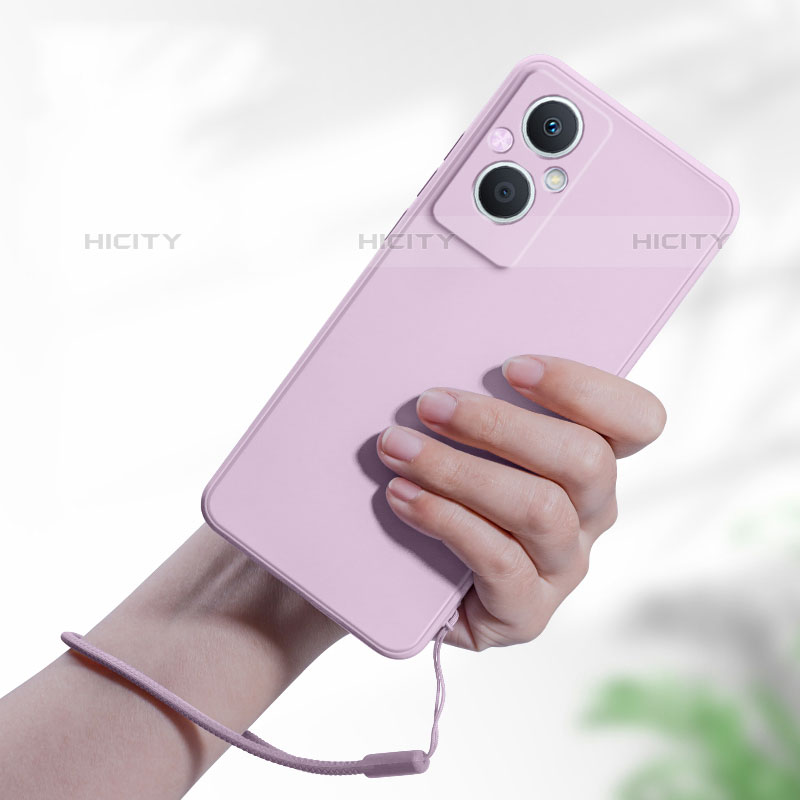 Custodia Silicone Ultra Sottile Morbida 360 Gradi Cover S03 per Oppo Reno7 Lite 5G