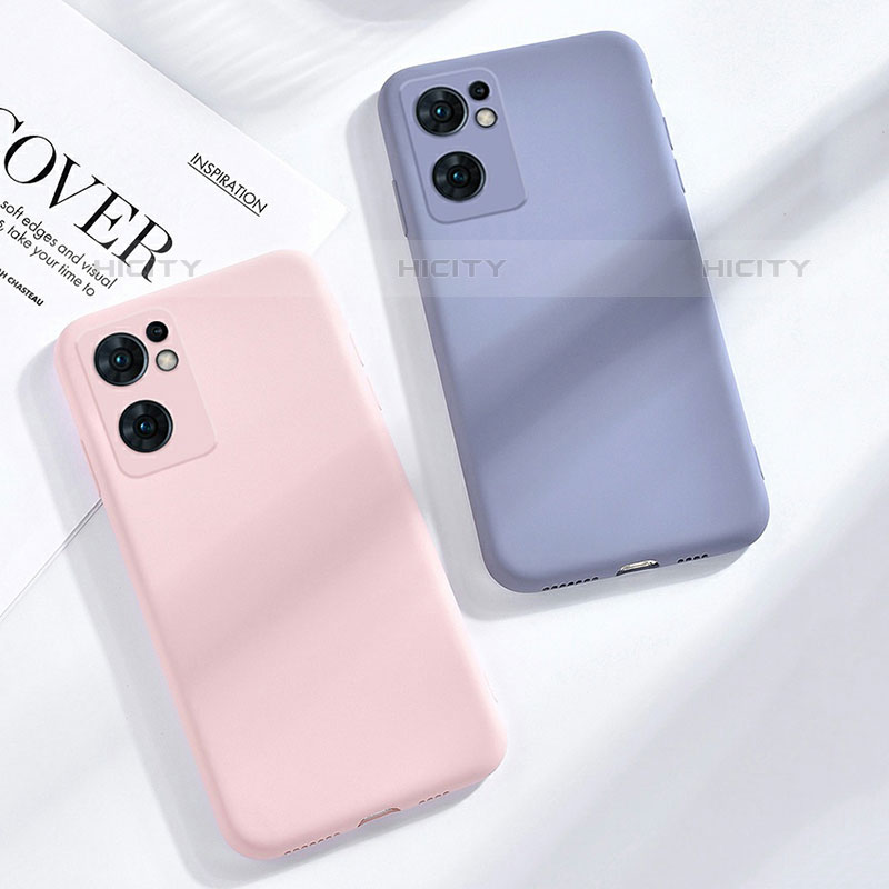 Custodia Silicone Ultra Sottile Morbida 360 Gradi Cover S03 per Oppo Reno7 SE 5G