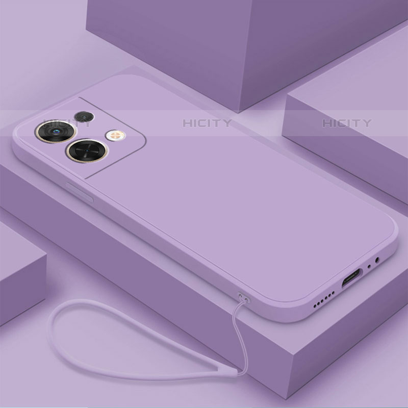 Custodia Silicone Ultra Sottile Morbida 360 Gradi Cover S03 per Oppo Reno9 Pro 5G