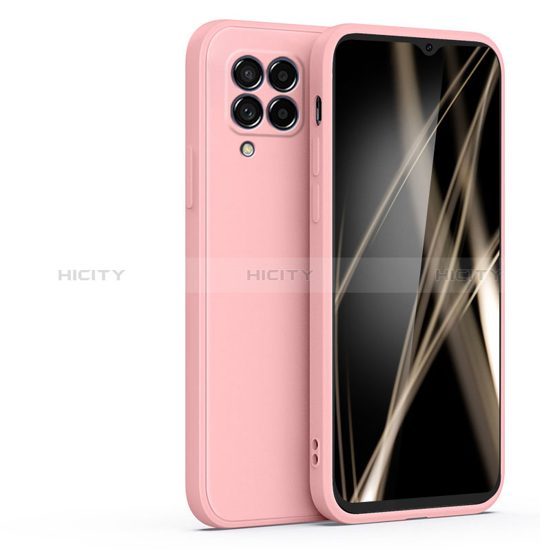 Custodia Silicone Ultra Sottile Morbida 360 Gradi Cover S03 per Samsung Galaxy A12 Rosa