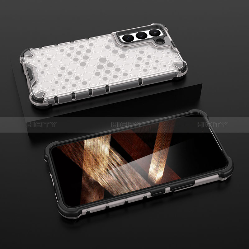 Custodia Silicone Ultra Sottile Morbida 360 Gradi Cover S03 per Samsung Galaxy S24 5G Bianco