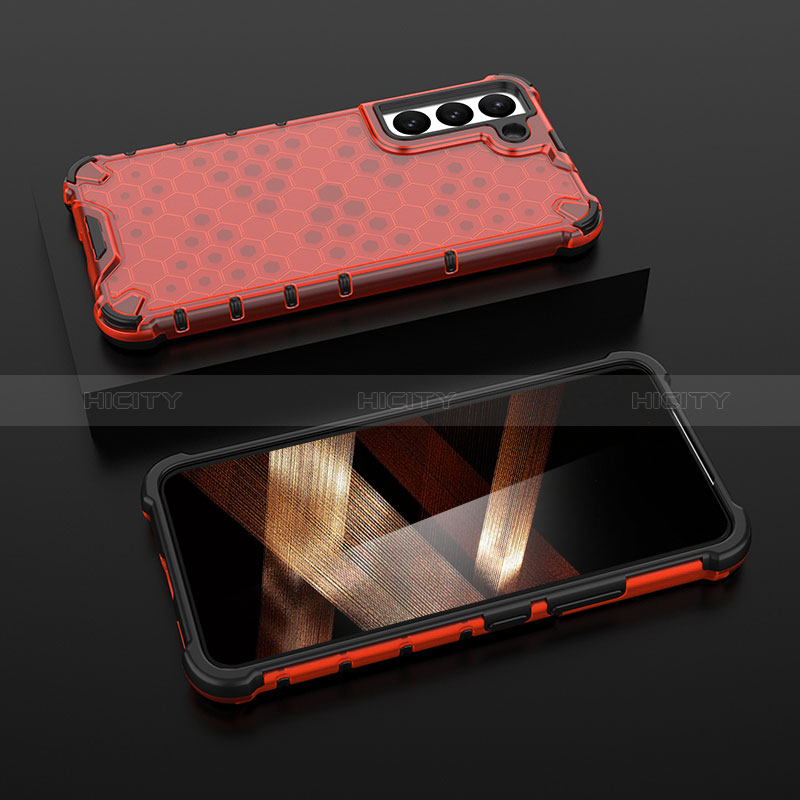 Custodia Silicone Ultra Sottile Morbida 360 Gradi Cover S03 per Samsung Galaxy S24 Plus 5G Rosso