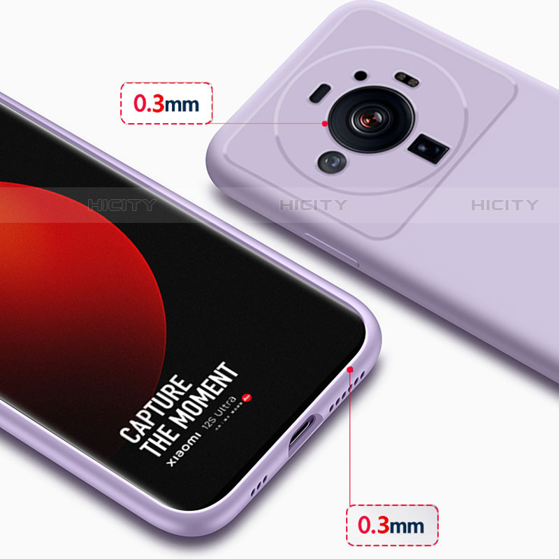 Custodia Silicone Ultra Sottile Morbida 360 Gradi Cover S03 per Xiaomi Mi 12 Ultra 5G