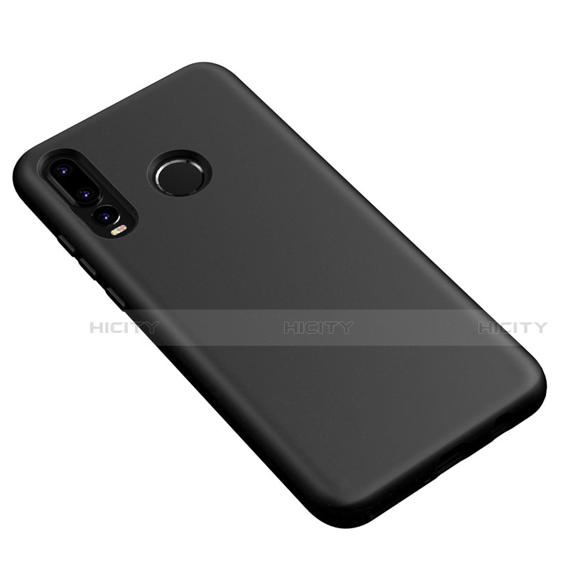 Custodia Silicone Ultra Sottile Morbida 360 Gradi Cover S04 per Huawei Nova 4e Nero