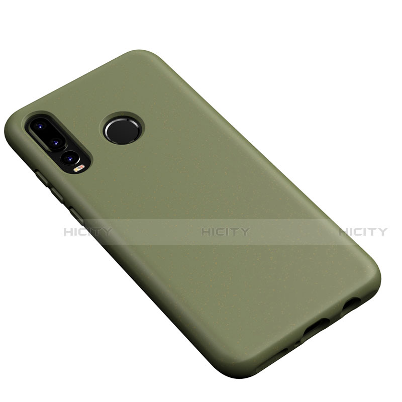 Custodia Silicone Ultra Sottile Morbida 360 Gradi Cover S04 per Huawei Nova 4e Verde