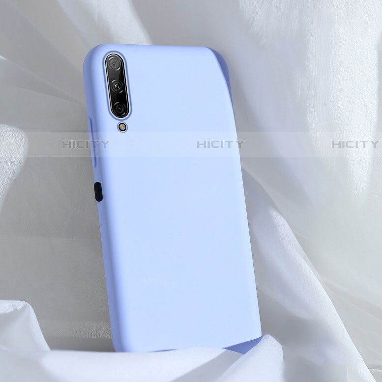 Custodia Silicone Ultra Sottile Morbida 360 Gradi Cover S04 per Huawei P Smart Pro (2019) Viola