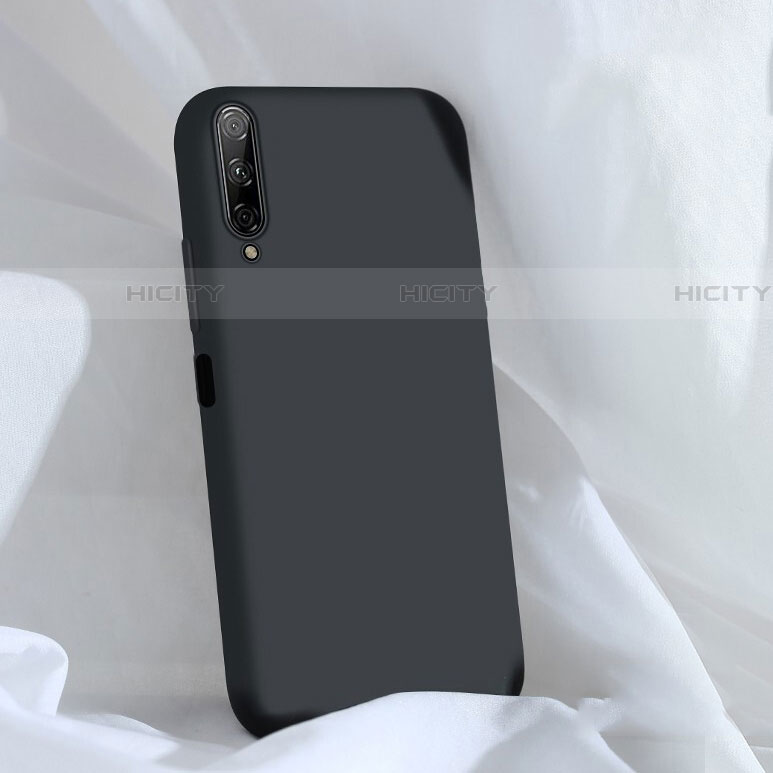 Custodia Silicone Ultra Sottile Morbida 360 Gradi Cover S04 per Huawei Y9s Nero