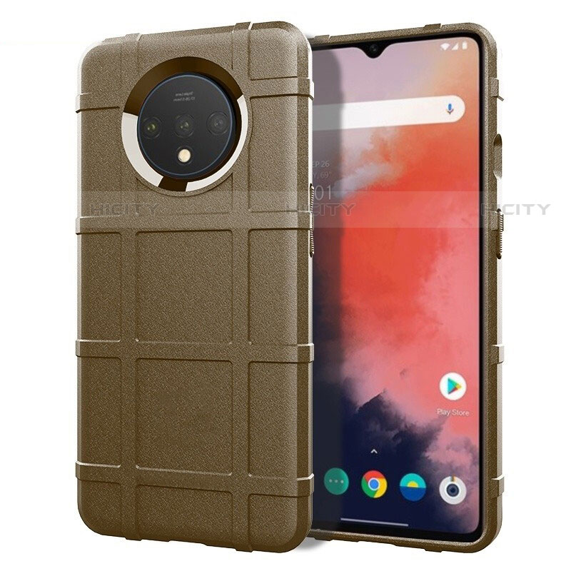 Custodia Silicone Ultra Sottile Morbida 360 Gradi Cover S04 per OnePlus 7T