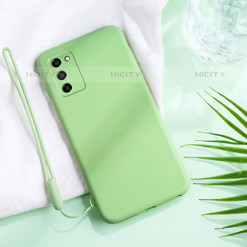 Custodia Silicone Ultra Sottile Morbida 360 Gradi Cover S04 per Oppo A53s 5G Verde