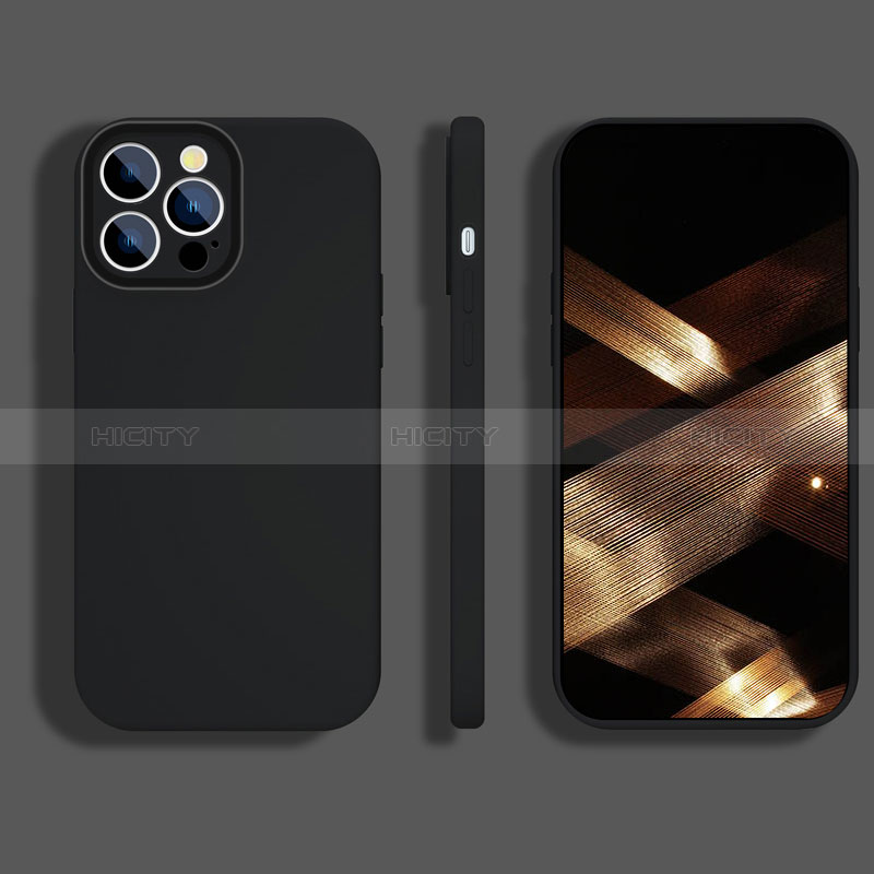 Custodia Silicone Ultra Sottile Morbida 360 Gradi Cover S05 per Apple iPhone 14 Pro Max