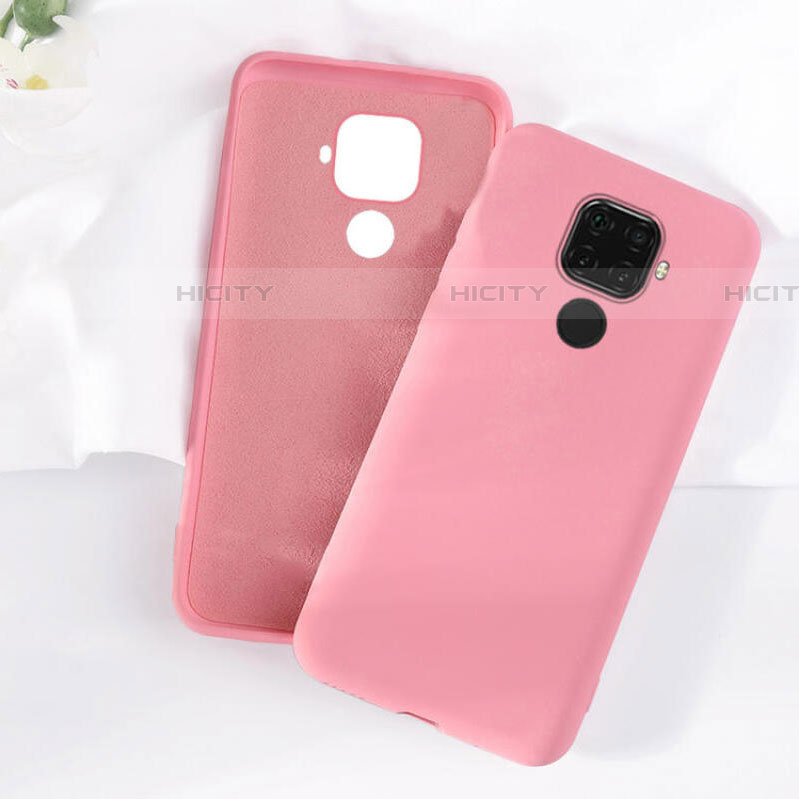 Custodia Silicone Ultra Sottile Morbida 360 Gradi Cover S05 per Huawei Nova 5i Pro Rosa