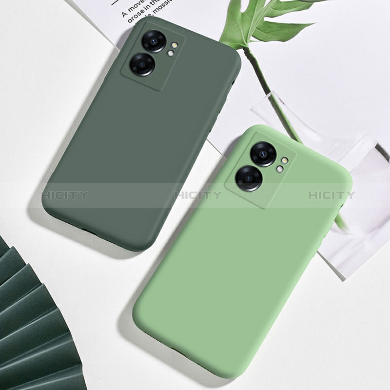 Custodia Silicone Ultra Sottile Morbida 360 Gradi Cover S05 per Oppo A56S 5G