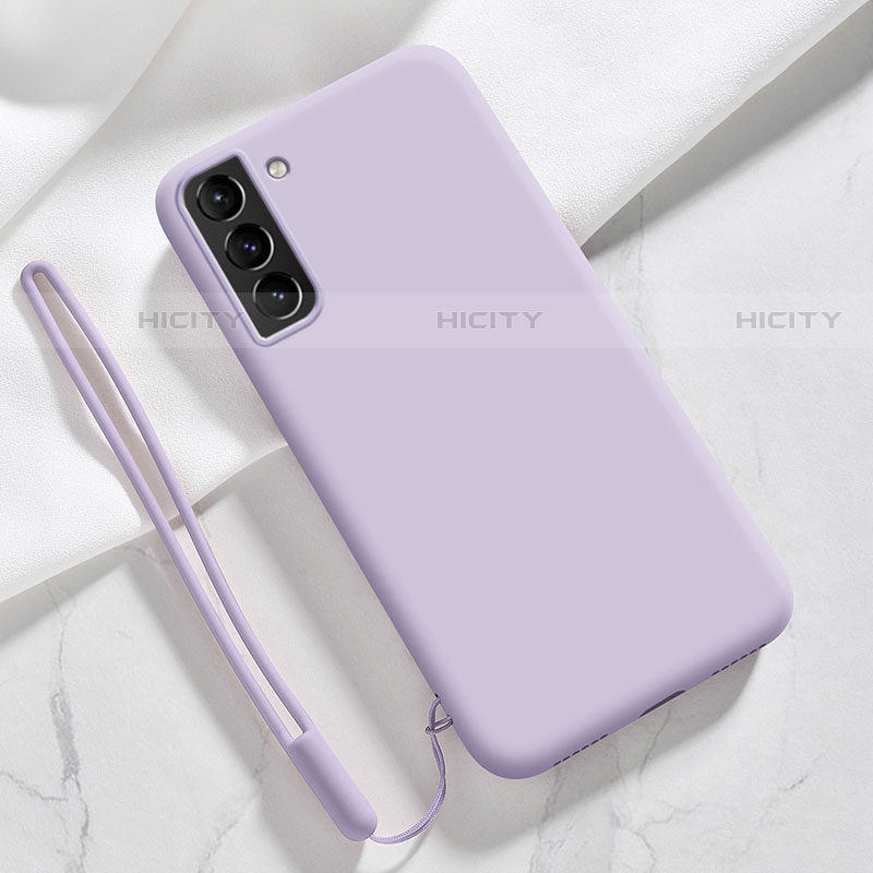 Custodia Silicone Ultra Sottile Morbida 360 Gradi Cover S05 per Samsung Galaxy S23 Plus 5G Viola