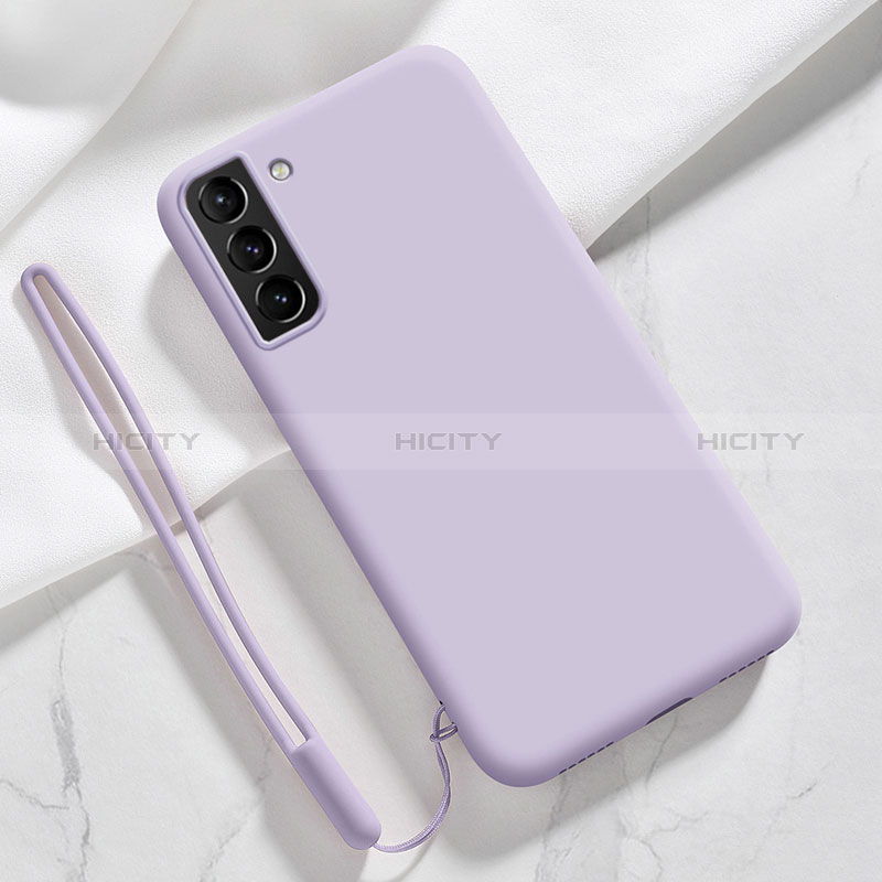 Custodia Silicone Ultra Sottile Morbida 360 Gradi Cover S05 per Samsung Galaxy S24 5G Viola