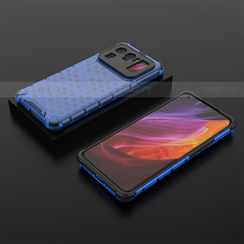 Custodia Silicone Ultra Sottile Morbida 360 Gradi Cover S05 per Xiaomi Mi 11 Ultra 5G Blu