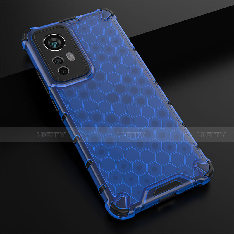 Custodia Silicone Ultra Sottile Morbida 360 Gradi Cover S05 per Xiaomi Mi 12 5G Blu