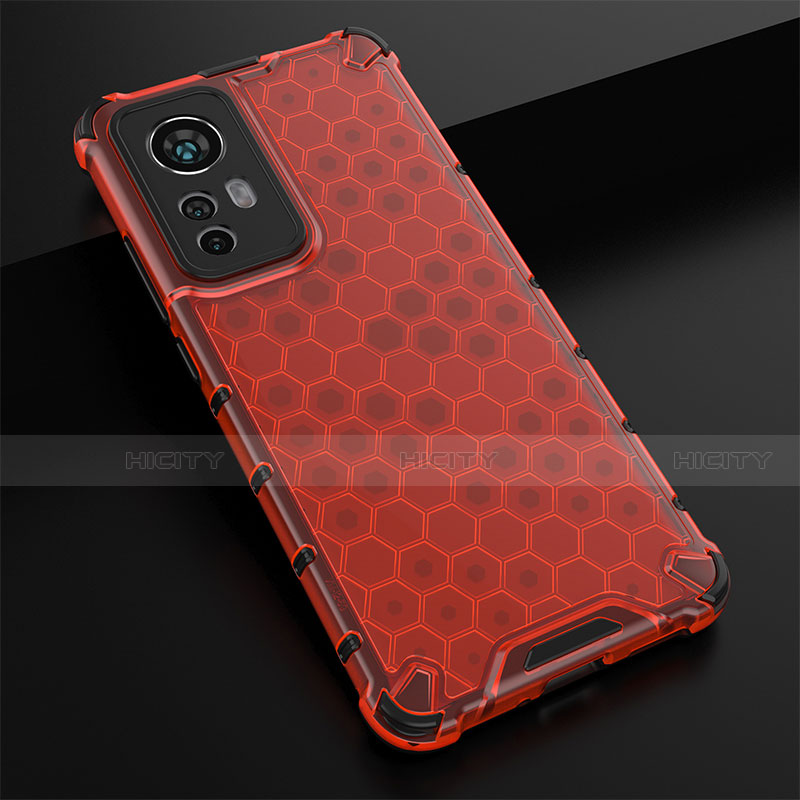 Custodia Silicone Ultra Sottile Morbida 360 Gradi Cover S05 per Xiaomi Mi 12 5G Rosso