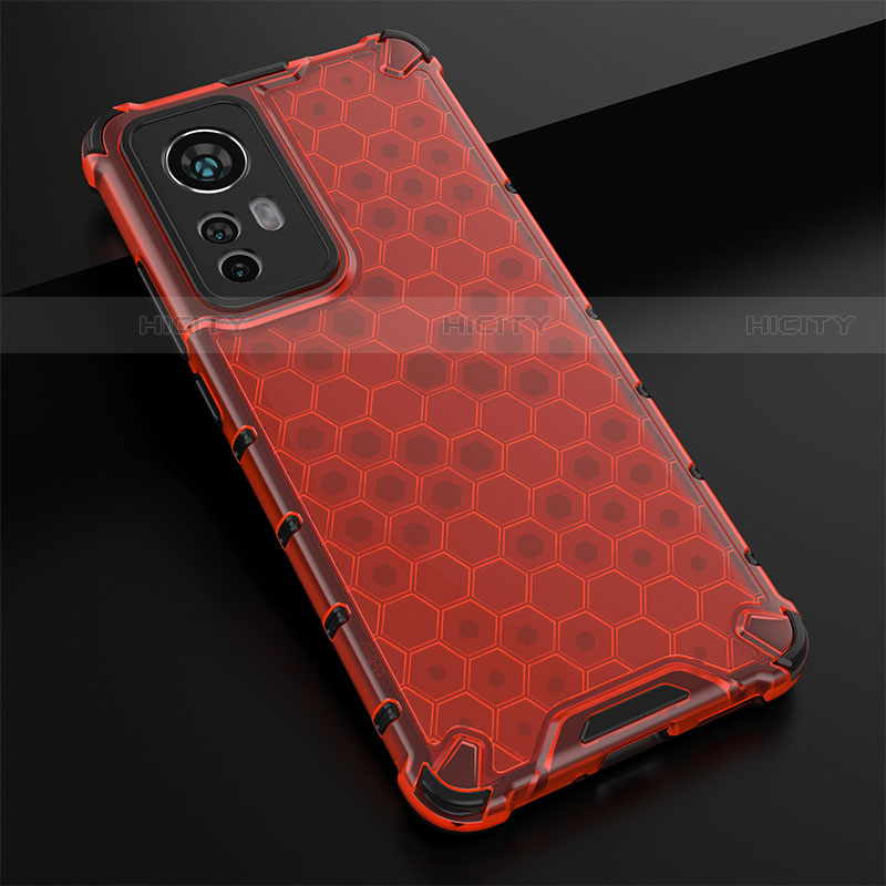 Custodia Silicone Ultra Sottile Morbida 360 Gradi Cover S05 per Xiaomi Mi 12 Lite 5G Rosso