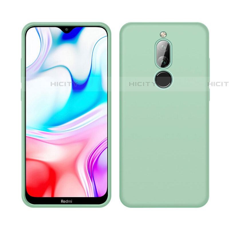 Custodia Silicone Ultra Sottile Morbida 360 Gradi Cover S05 per Xiaomi Redmi 8 Verde