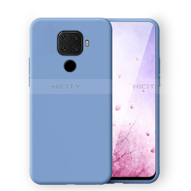 Custodia Silicone Ultra Sottile Morbida 360 Gradi Cover S06 per Huawei Nova 5z Blu