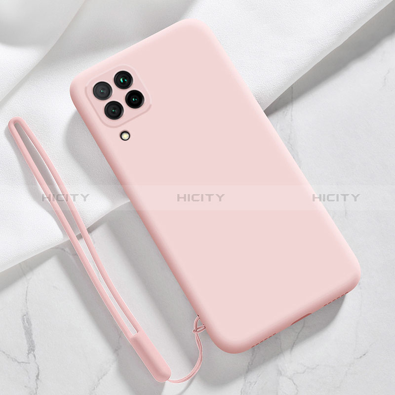 Custodia Silicone Ultra Sottile Morbida 360 Gradi Cover S06 per Samsung Galaxy A12 5G Rosa