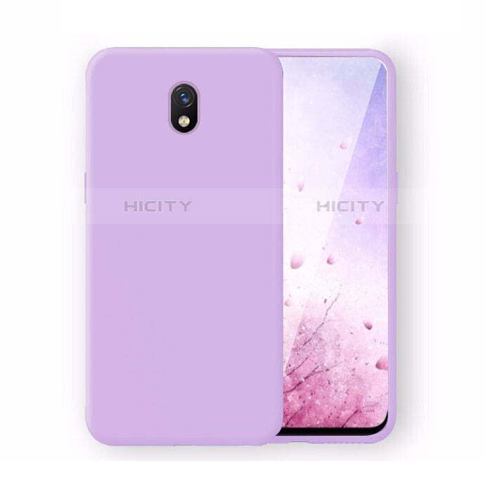 Custodia Silicone Ultra Sottile Morbida 360 Gradi Cover S06 per Xiaomi Redmi 8A Viola