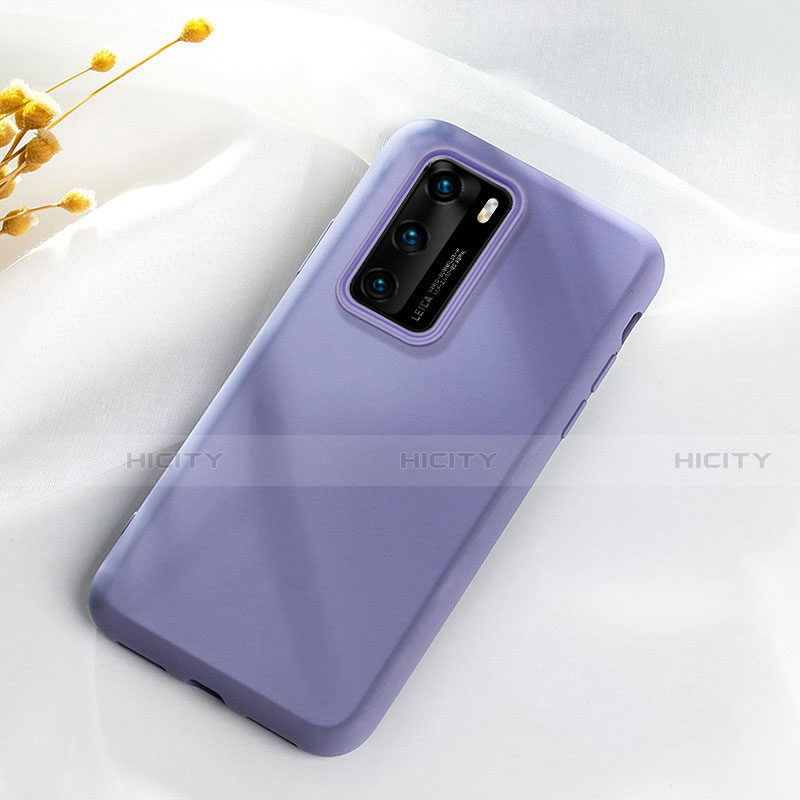 Custodia Silicone Ultra Sottile Morbida 360 Gradi Cover S07 per Huawei P40