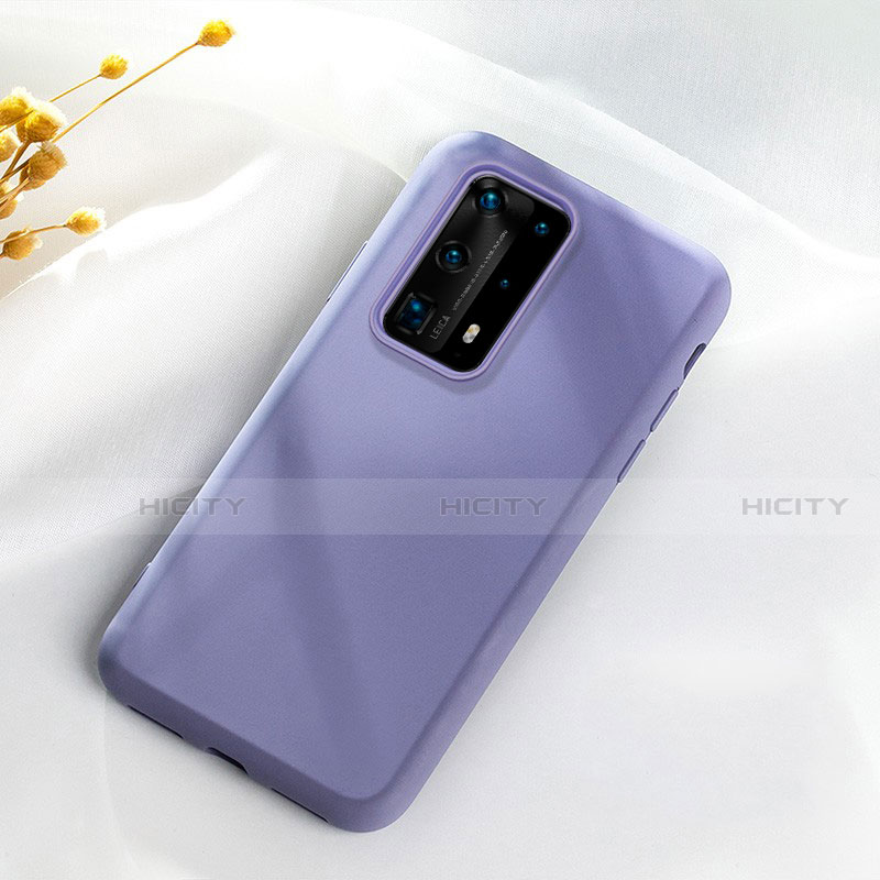 Custodia Silicone Ultra Sottile Morbida 360 Gradi Cover S07 per Huawei P40 Pro+ Plus