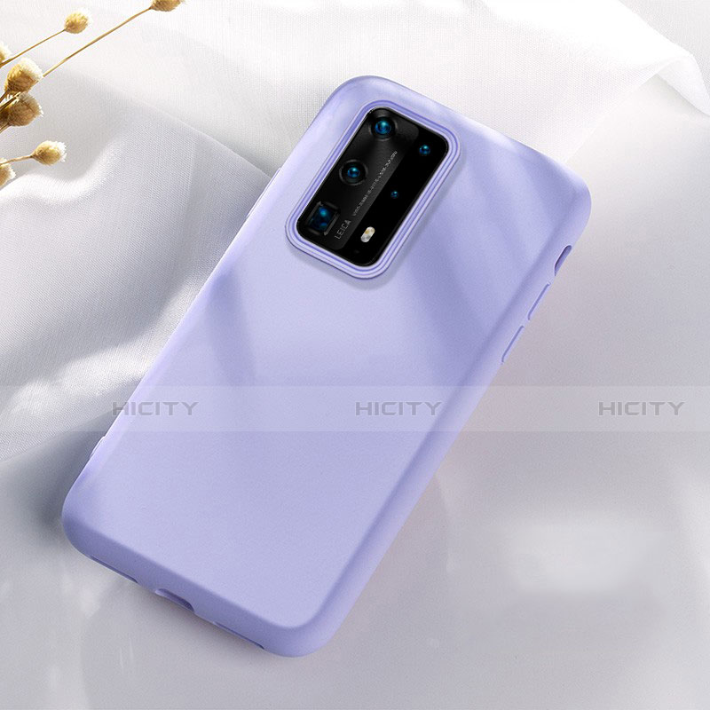 Custodia Silicone Ultra Sottile Morbida 360 Gradi Cover S07 per Huawei P40 Pro+ Plus