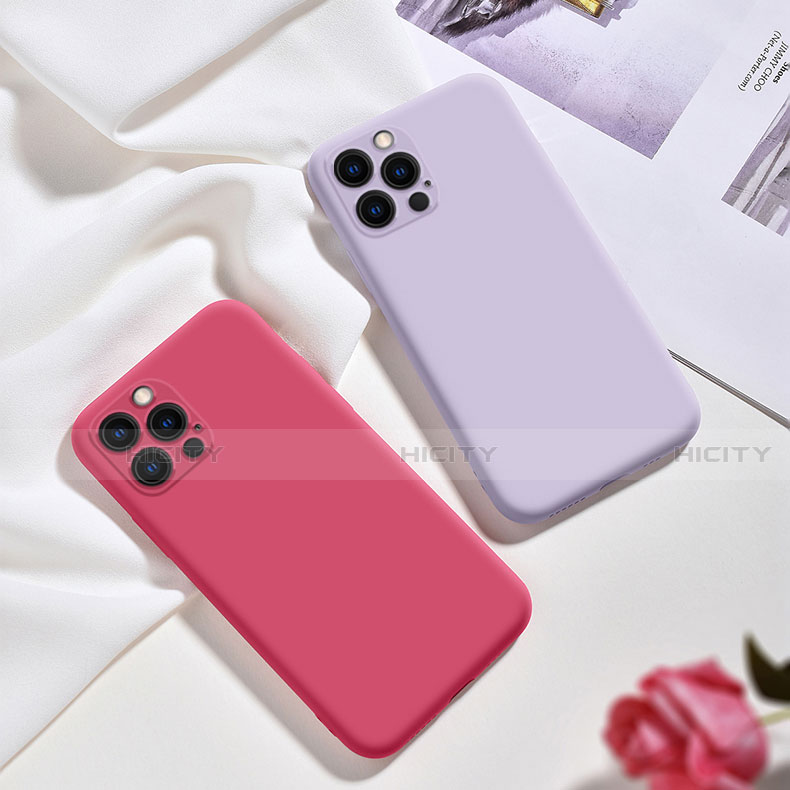 Custodia Silicone Ultra Sottile Morbida 360 Gradi Cover S09 per Apple iPhone 13 Pro Max