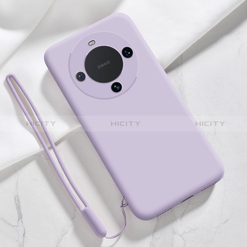 Custodia Silicone Ultra Sottile Morbida 360 Gradi Cover YK1 per Huawei Mate 60 Pro