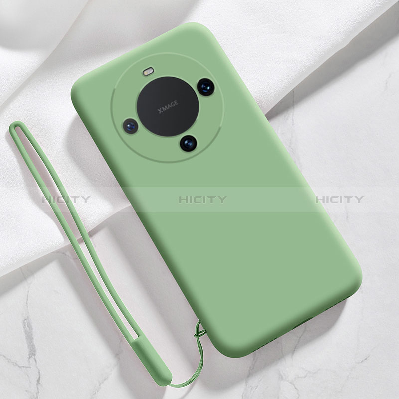 Custodia Silicone Ultra Sottile Morbida 360 Gradi Cover YK1 per Huawei Mate 60 Pro+ Plus