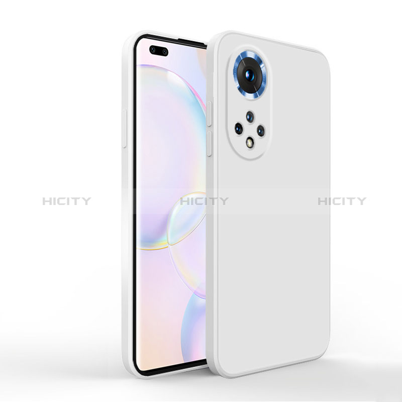 Custodia Silicone Ultra Sottile Morbida 360 Gradi Cover YK1 per Huawei Nova 9 Pro Bianco