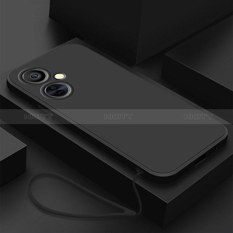 Custodia Silicone Ultra Sottile Morbida 360 Gradi Cover YK1 per OnePlus Nord CE 3 Lite 5G Nero