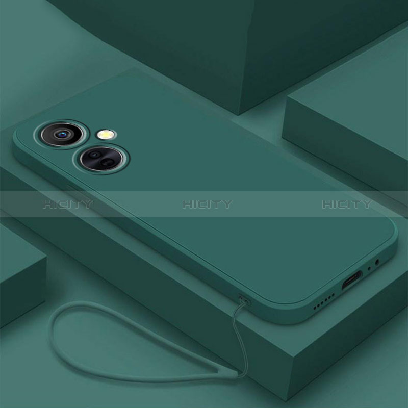 Custodia Silicone Ultra Sottile Morbida 360 Gradi Cover YK1 per OnePlus Nord CE 3 Lite 5G Verde