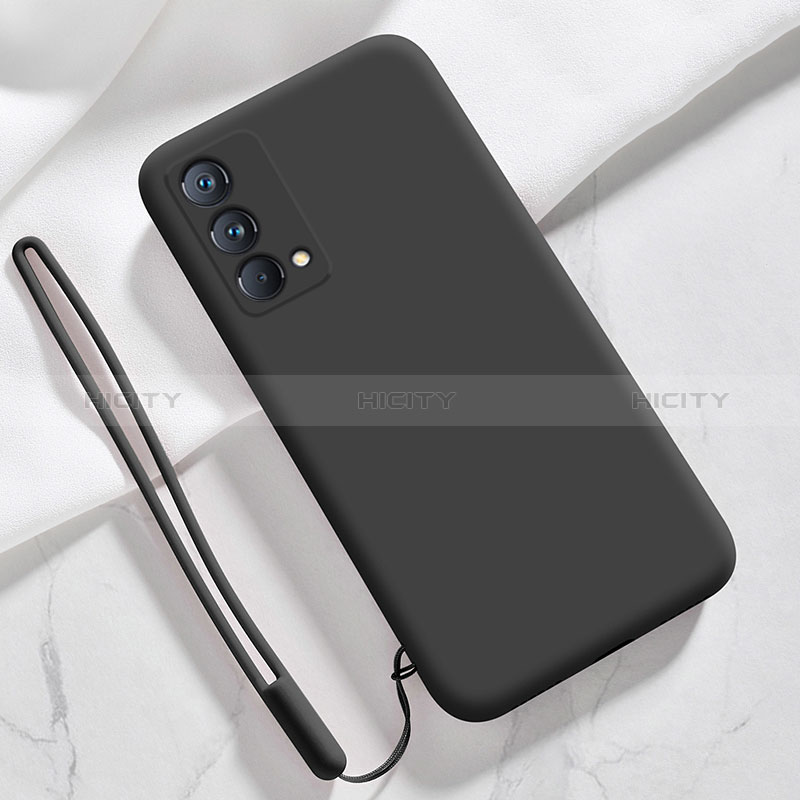 Custodia Silicone Ultra Sottile Morbida 360 Gradi Cover YK1 per Realme GT Master 5G Nero