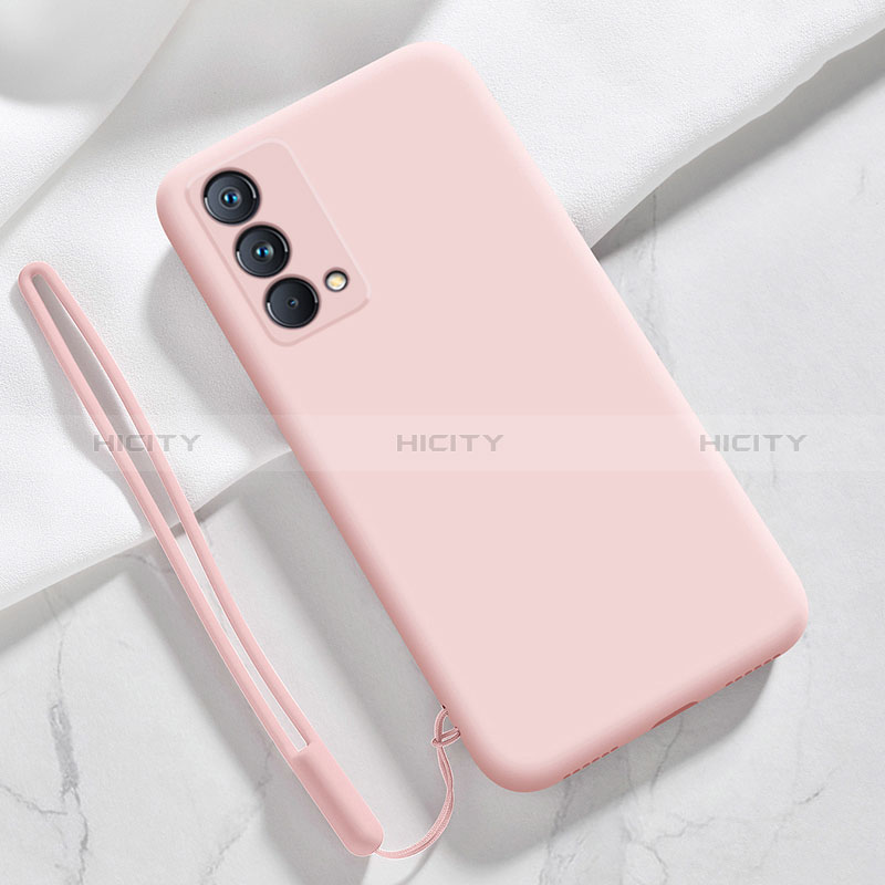 Custodia Silicone Ultra Sottile Morbida 360 Gradi Cover YK1 per Realme GT Master 5G Rosa