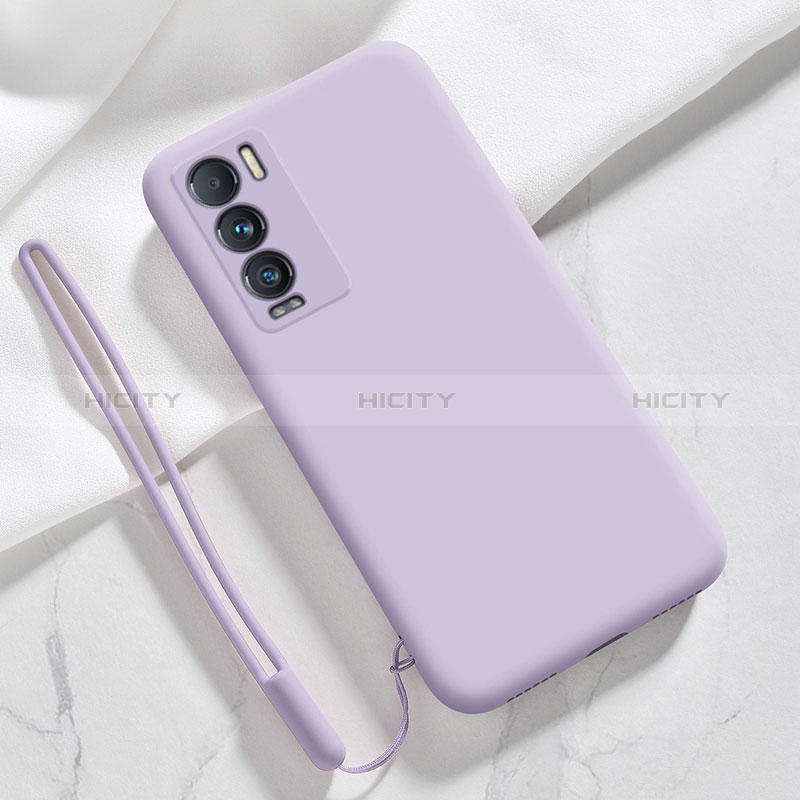 Custodia Silicone Ultra Sottile Morbida 360 Gradi Cover YK1 per Realme GT Master Explorer 5G Lavanda