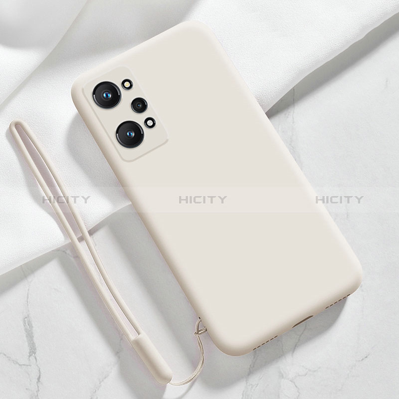 Custodia Silicone Ultra Sottile Morbida 360 Gradi Cover YK1 per Realme GT Neo 3T 5G Bianco