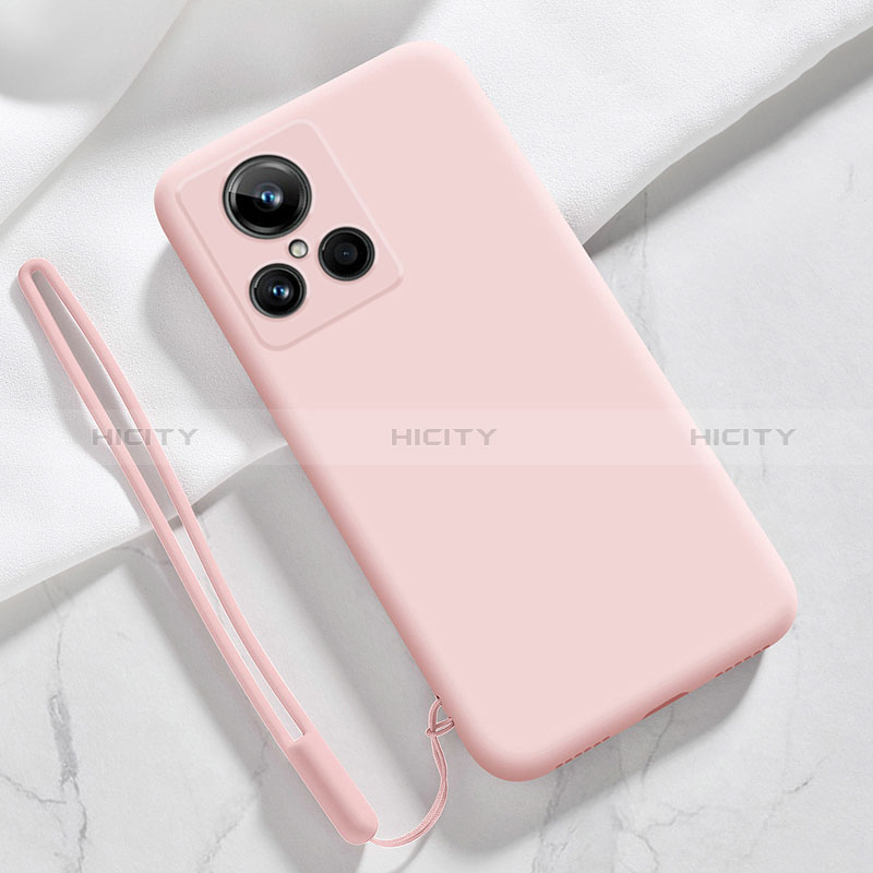 Custodia Silicone Ultra Sottile Morbida 360 Gradi Cover YK1 per Realme GT2 Master Explorer Rosa