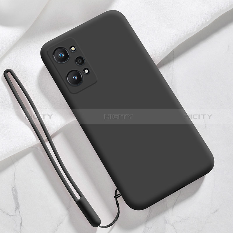 Custodia Silicone Ultra Sottile Morbida 360 Gradi Cover YK1 per Realme Q5 Pro 5G Nero