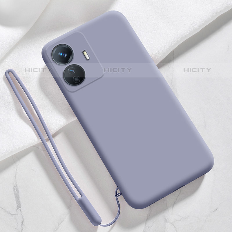 Custodia Silicone Ultra Sottile Morbida 360 Gradi Cover YK1 per Vivo iQOO Z6 Lite 5G