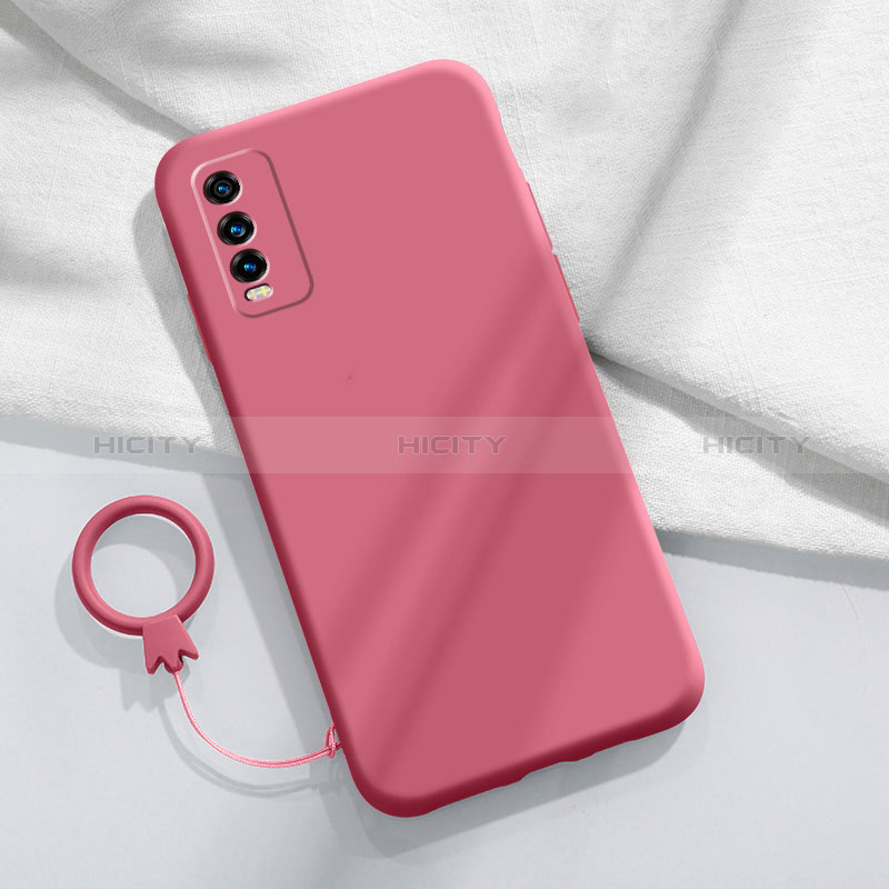 Custodia Silicone Ultra Sottile Morbida 360 Gradi Cover YK1 per Vivo Y12G