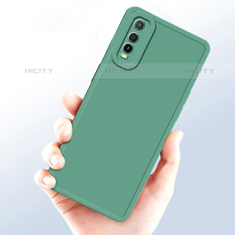 Custodia Silicone Ultra Sottile Morbida 360 Gradi Cover YK1 per Vivo Y70S 5G